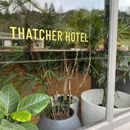 Thatcher Hotel Hopland Esterno foto