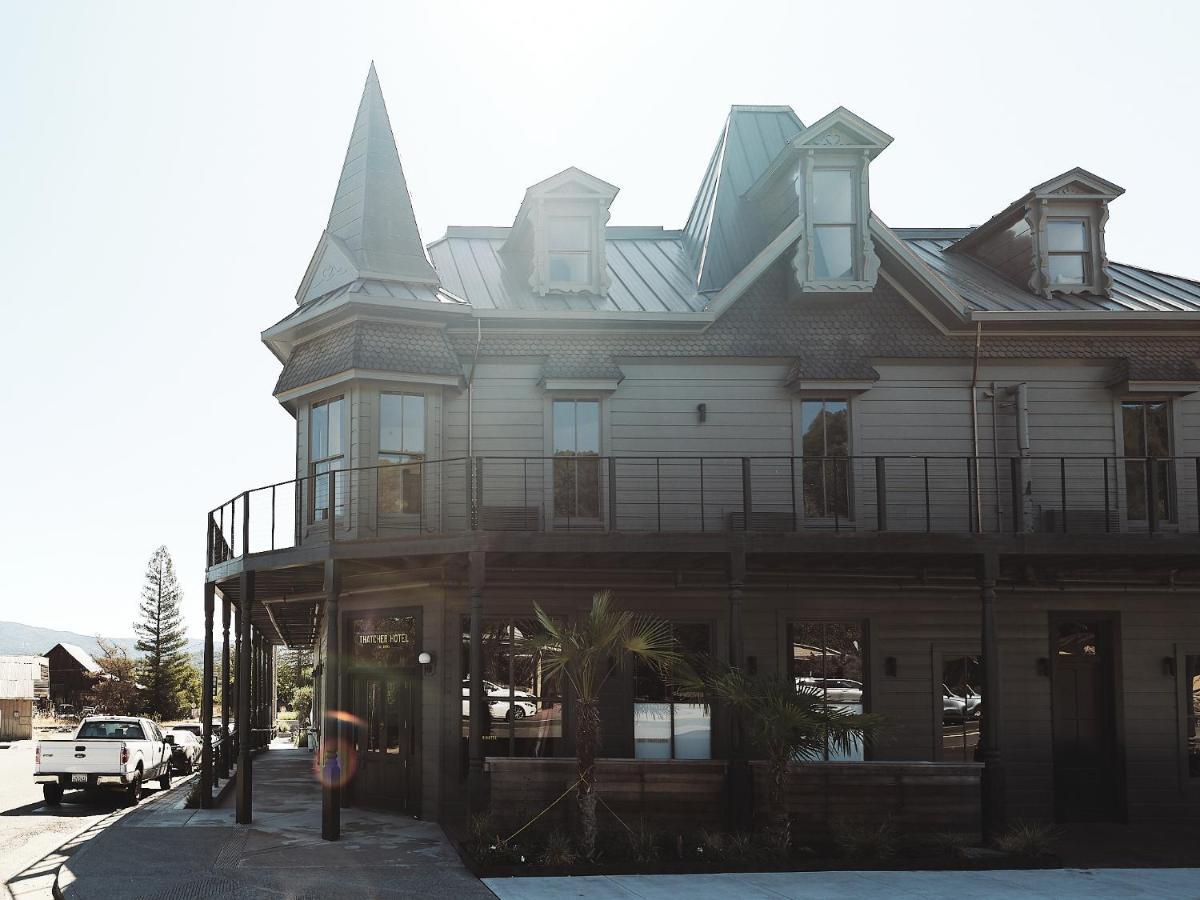 Thatcher Hotel Hopland Esterno foto
