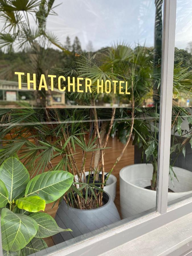 Thatcher Hotel Hopland Esterno foto